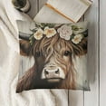 thumbnail image 3 of This is Our Highland Cow Art Farmhouse Throw Pillow Cover Decor Vintage Country Farmhouse Art for Gifts and Home Decor Throw Pillow Cove, 3 of 5