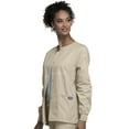 thumbnail image 4 of Cherokee Workwear Prints Women's Scrubs Jacket Snap Front Warm Up 4350, 4 of 7