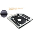 thumbnail image 3 of Universal Aluminum 2nd HDD Caddy 9.5 12.7mm SATA 3.0 Hard Disk Drive Box Optibay Enclosure 2.5 SSD ,Easy to Use, 3 of 6