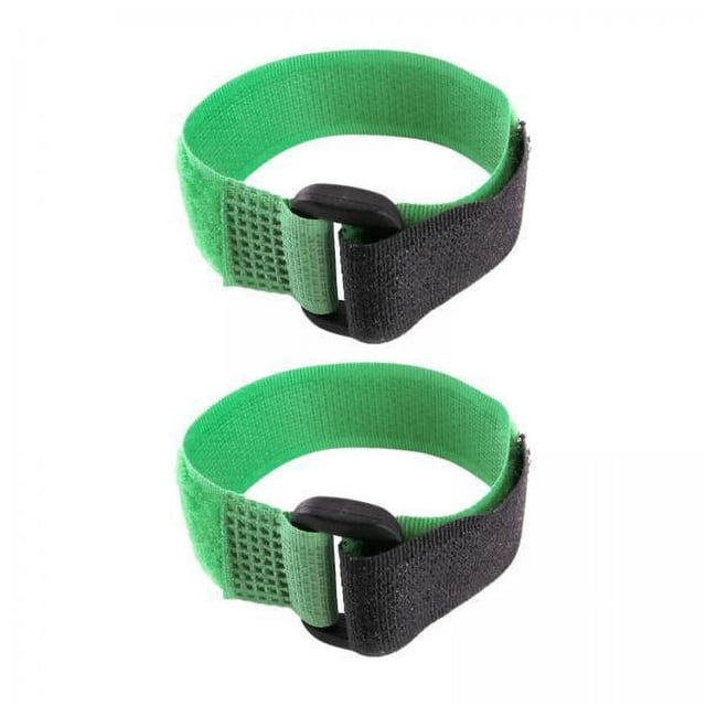 2x2x Nylon Anti Crow Collar Cockerel Neck Belt Pollo Neckband Verde 4 piezas