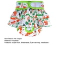 thumbnail image 7 of Mightlink Pet Diaper Breathable Friendly to Skin Highly Absorbent Fade-Resistant Washable Anti-harassment Polyester Puppy Sanitary Panties Female Dog Diaper Pet Supplies, 7 of 7
