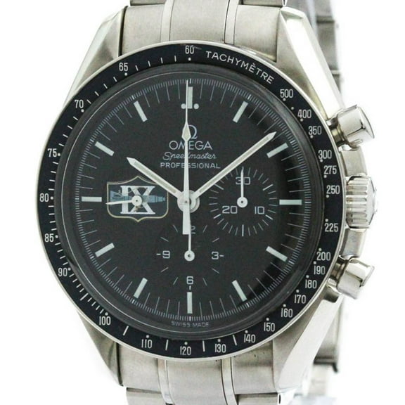 Pre-Owned OMEGA Speedmaster Missions Gemini IX Steel Hand-Winding Watch 3597.07... (Good)