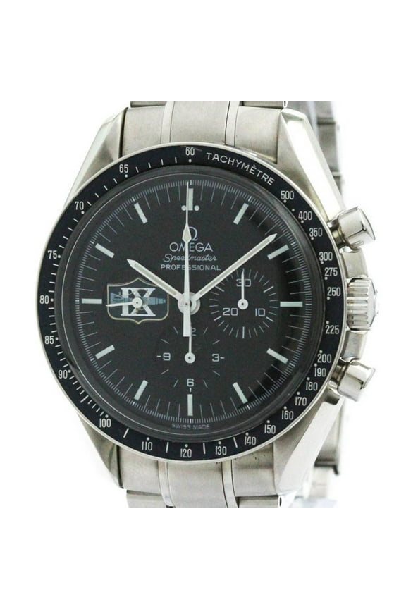 Pre-Owned OMEGA Speedmaster Missions Gemini IX Steel Hand-Winding Watch 3597.07 BF580039