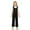 Black, variant on Girls Jumpsuits Adjustable Strap Romper Wide Leg Long Pants Kids Girls Overalls One 𝐏iece Summer Outfits with Pockets