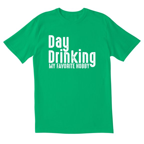 TotallyTorn Day Drinking My Favorite Hobby Novelty Sarcastic Funny Men's T Shirts