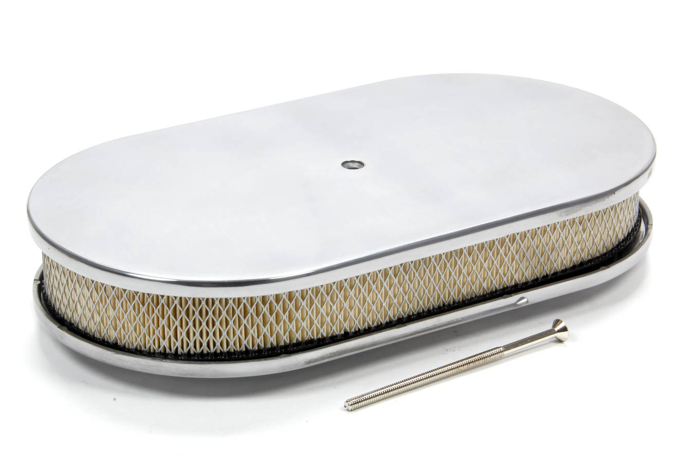 Racing Power Co-Packaged Air Cleaner Oval Polish ed