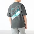 thumbnail image 4 of Summer Tshirts Size 5-13 Years For Children Boys Short Sleeve Crew Neck Solid Color Summer Saving Clerance Casual Athletic Fast-Drying T-Shirt Basic Tees Gray, 4 of 4
