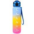 thumbnail image 4 of 32oz Large Water Bottle With Time Marker & Filter Anti-leak Sports Bottle Flip Top Lid For, 4 of 5