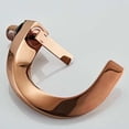 thumbnail image 5 of SOKNARKU Modern Bathroom Sink Basin Faucet Brass Single Hole Single Handle Deck Mount Cold And Hot Mixed Creative Design Tap Including Two US Standard 3/8 Hoses Rose Gold, 5 of 7