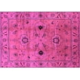 thumbnail image 1 of Ahgly Company Indoor Rectangle Oriental Pink Industrial Area Rugs, 5' x 7', 1 of 4