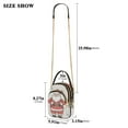 thumbnail image 2 of FORMRS Crossbody Bag for Women Shoulder Cell Phone Purse with Zipper, Beige Christmas Santa, 2 of 7
