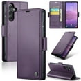 thumbnail image 1 of CaseMe Funda de Cuero para Samsung Galaxy A56 5G con Bloqueo RFID, para Samsung Galaxy A56 5G Funda para Mujer Hombre Tarjetero Cierre Magnético Funda Tipo Folio para Samsung Galaxy A56 5G, 1 of 11