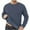 #H-Dark Blue, variant on GuangCheng Mens Full Sherpa Lined Crewneck Sweatshirts Fleece Pullover Thick Thermal Cotton Basic Tops