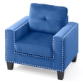 thumbnail image 5 of Glory Furniture Nailer G313A-C Navy Blue Chair, 5 of 7