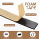 thumbnail image 5 of Cinta de Aislamiento de Espuma Uxcell, 1-3/4" x 13/64" x 32.8FT Tira de Sellado Autoadhesiva para Puertas, Insonorización de Ventanas, Sellado de Aire Acondicionado, Negro, 5 of 7