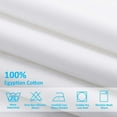 thumbnail image 4 of Fitted Sheet 1PC - Deep Pocket of 18" Inch Fully Elastic - 300 Thread Count 100% Egyptian Cotton Mattress Cover, Luxury Silky & Ultra-Soft Bottom Sheets - Light Grey Solid, Full-XXL Size., 4 of 4
