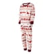thumbnail image 4 of Disfraz Premium Conjunto de pijamas de padre e hijo con estampado de rayas de ropa de dormir de Navidad (White Kid-8-9Y) Ygjytge Blanco 8-9 años para Unisex, 4 of 9