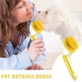 thumbnail image 1 of Cepillo de Baño de Silicona para Mascotas | Cepillo y Peine de Masaje para Perros | Cepillo de Limpieza Suave y Multifuncional para Mascotas: Limpieza Suave y Profunda | Herramienta de Aseo Cómoda pa, 1 of 5