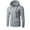 Gray, variant on Mens Hooded Sweatshirts,Hoodies for Men with Zipper,Solid Color Hooded Cardigan Loose Casual Sports Zipper Hoodie Coat,Fall Mens Hoodies Pullover