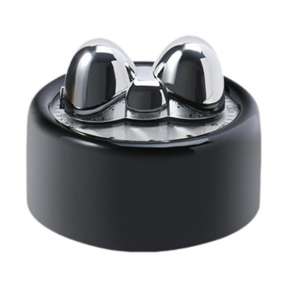 QSTDGVPW Visual Mechanical Kitchen Timer, Time Management Tools Black