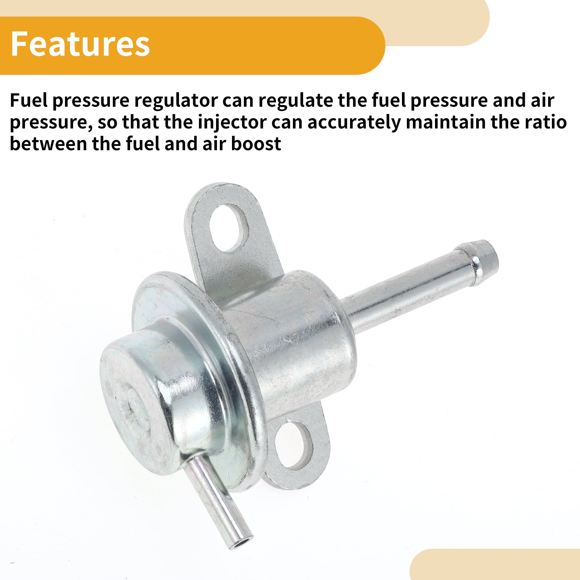 Unique Bargains Fuel Pressure Regulator for Toyota Tacoma 1995-2004 Metal
