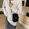 thumbnail image 4 of Cartera Bolso Hombro Cuero PU Sólido para Mujeres Viajes, 4 of 9