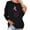 Black, variant on Viikei Hoodies for Women Plus Size Sweatshirt for Women Women Casual Long Sleeve Round Neck Tops Loose Shirts Blouse Print Sweatshirt