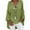 #2-Green, variant on Patlollav Womens Tops Long Sleeve Solid Color Comfortable Leisure Loose V-Neck Blouse