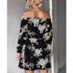 thumbnail image 4 of Puff Sleeve Dress, Off Shoulder Comfortable Women Elegant Dress For Club For Party For Female ANGGREK JD1711, 4 of 6