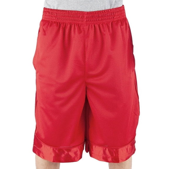 Adult Mesh Shorts - RED - L