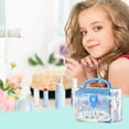thumbnail image 6 of Kids Pretend Makeup Toy Set, Non-Toxic Fake Cosmetic Play Kit with Eyeshadow Blush Lipstick Brushes Storage Case, Simulation Beauty Styling Playset for Girls Birthday Party Dress Up Gifts, 6 of 6
