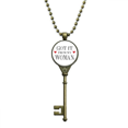 thumbnail image 1 of Got It From My Woman Valentine's Day Key Necklace Pendant Tray Embellished Chain, 1 of 3