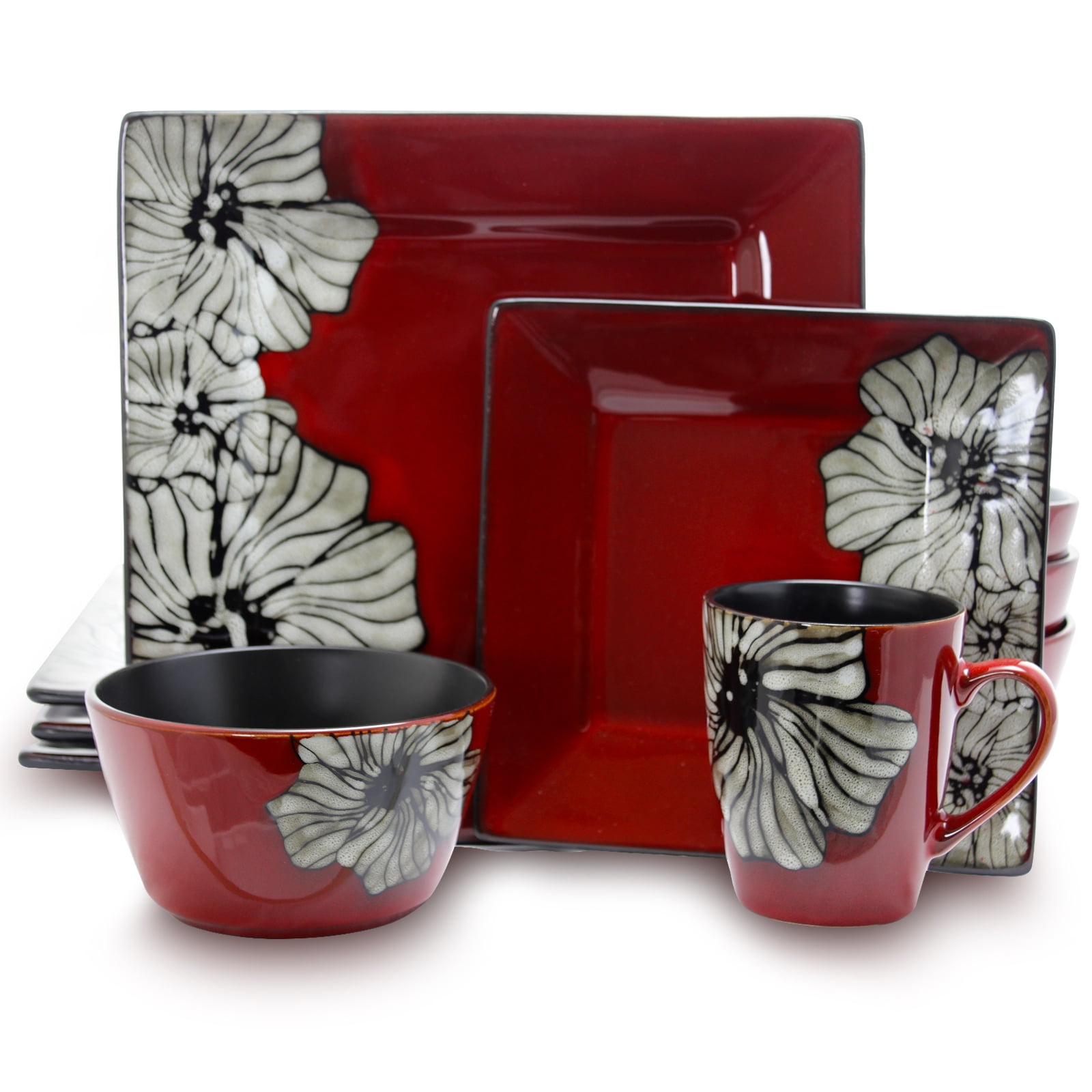 SALE✧*。コールマン　ディナーウェアセット✧*。 Coleman 24-Piece Enamel Camping Dinnerware Set, Dining Utensils