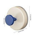 thumbnail image 3 of Suction Cup Hooks Wall-Mounted Hat Organizer Strong Hold Entry Hooks Multi-Purpose Stick- Hooks, 3 of 6