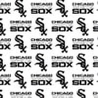 MLB Chicago White Sox 58 100% Cotton Sports Logo Craft Fabric By the Yard Multi-color MLB Chicago White Sox 58 100% Cotton Sports Logo Craft Fabric By the Yard Multi-color