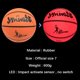 thumbnail image 1 of Baloncesto de cuero PU que brilla en la oscuridad, iluminación interior y exterior, tamaño 7 LED, regalo de juego nocturno Fivean unisex, 1 of 2