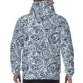 thumbnail image 7 of Salouo Paisley4 Pattern Men's Fall Hoodie Sweatshirt,Sport Hoodie with Pockets for Men Pullover Casual Hooded Sweatshirt-Small, 7 of 7