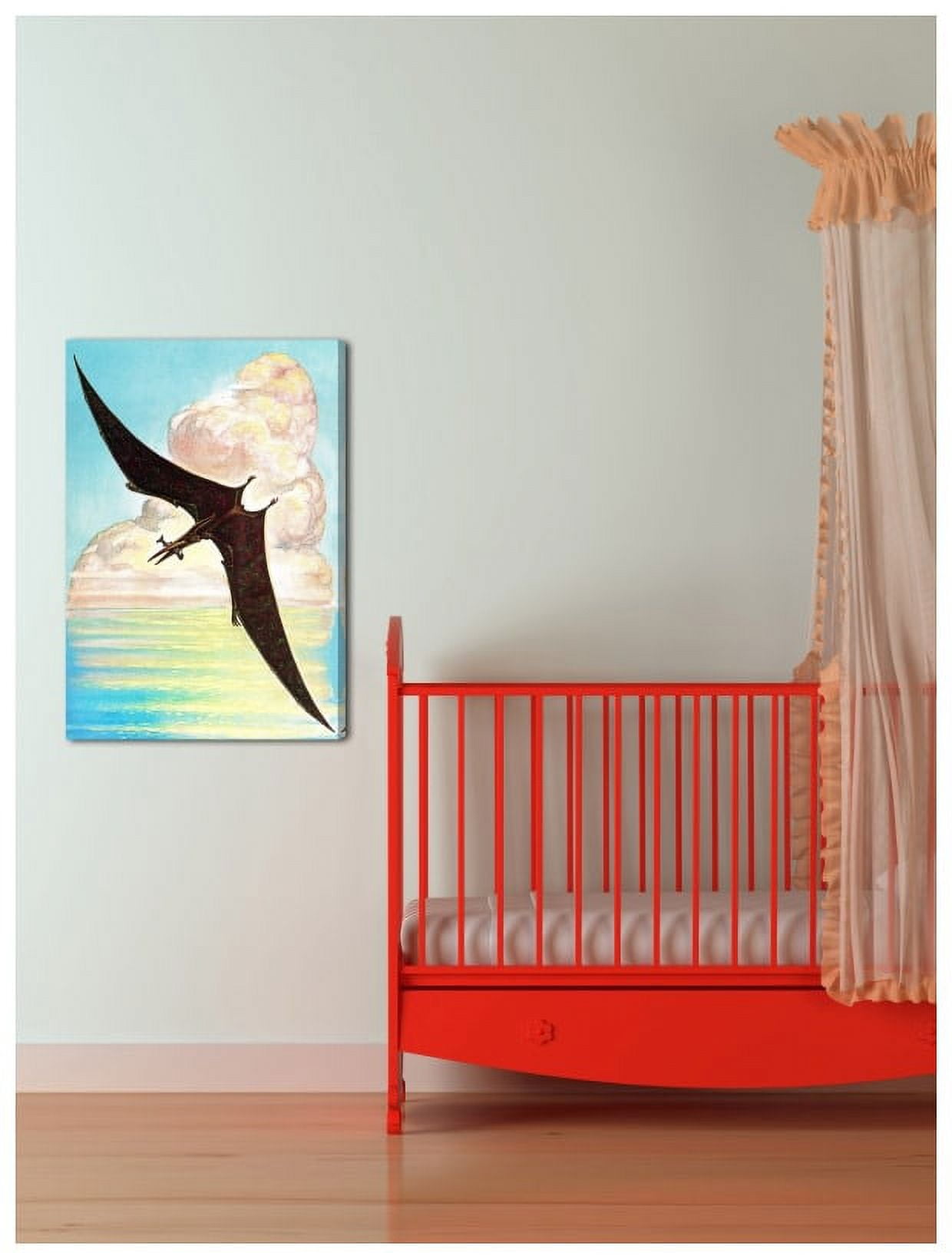Marmont Hill "Pterodactyl" by Curtis Painting Print on Canvas