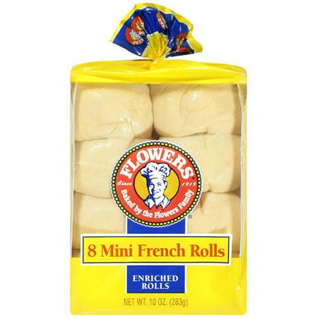 Flowers: Rolls Mini French Enriched, 8 Ct
