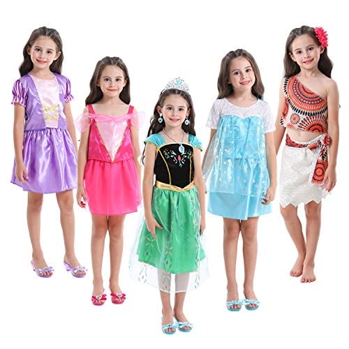 Disfraz de princesa VGOFUN para niñas, disfraz de princesa, juego de juego para niñas pequ VGOFUN VGOFUN