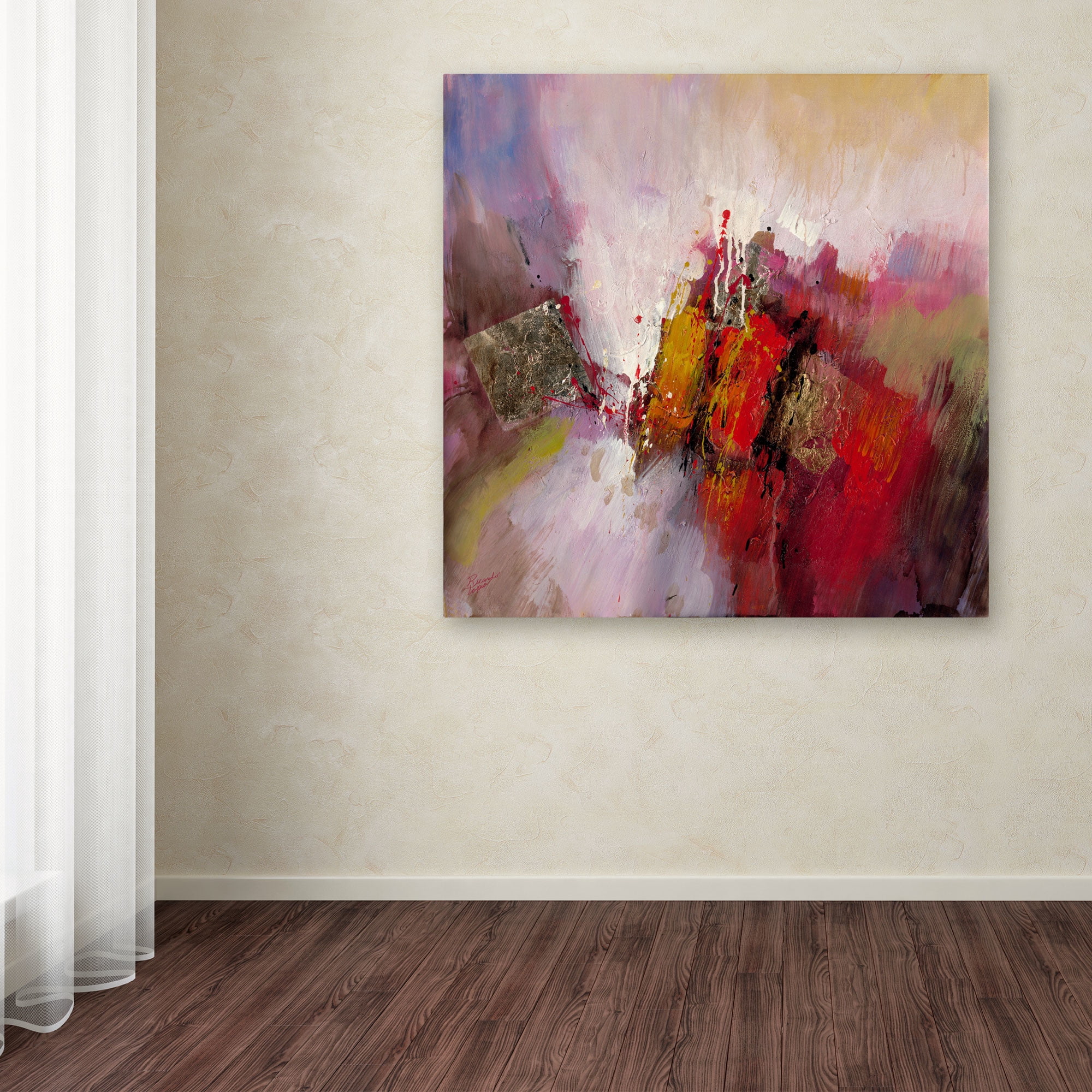 Trademark Fine Art "Hot and Cold" Canvas Art by Ricardo Tapia