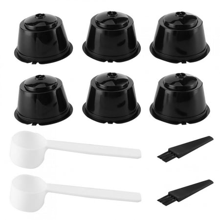

Capsulas De Cafe Para 2sets Coffee Capsule Pods Reusable Refillable Filter Cup Fit for Nestle Coffee Machines