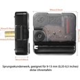 thumbnail image 2 of Pieces Clock Mechanism Clock Movement Mechanism Battery Silent Wall Clock System Hands Pendulum Mechanism, 2 of 5