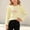 Yellow, variant on Fesfesfes Girls Ruffle Shoulder Long Sleeve Top Bow Detail Crew Neck Pullover Shirt, Cute Casual Autumn Winter Outfit for Kids Ages 0-8 Years