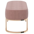 thumbnail image 3 of Contemporary Velvet Bench, 3 of 5