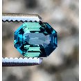 thumbnail image 3 of 2.5ct Radiant Teal Blue Sapphire Gemstone, 3 of 4