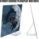 thumbnail image 3 of Soporte de discos de vinilo para exhibir álbum LP, cubierta de vinilo sin necesidad de ensamblaje, mesa de acrílico transparente simple para álbumes que ahora se reproducen, acc, 3 of 5