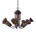thumbnail image 5 of 24" Wide Stained Glass Pond Lily 7 Light Chandelier, 5 of 6