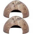 thumbnail image 4 of Miangastore 2 Pcs Cachettes Décoratives pour Reptiles Résistantes à l'Usure Terrarium Délicat Décors, 4 of 8