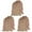 Brown Christmas Gingerbread, variant on Christmas Bags Drawstring,Brown and Red Christmas Striped Pattern Large Xmas Christmas Gift Bags,Reusable for Xmas and New Year Party Favors and Supplies,27.6" X 19.7"